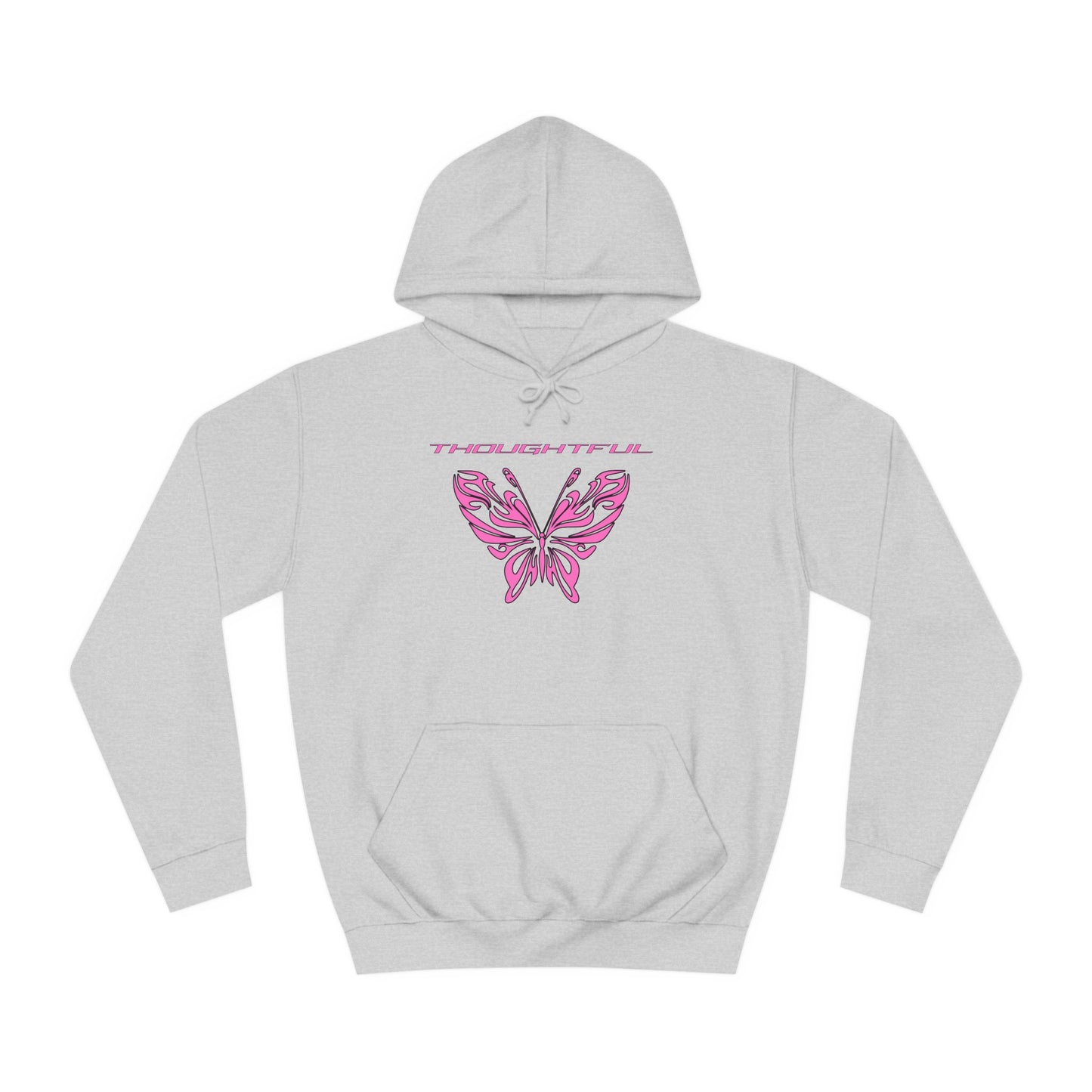 Pink Logo Butterfly Hoodie V2