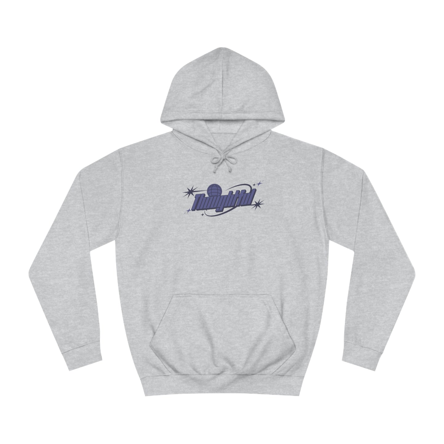 Purple Logo Thoughtful Hoodie