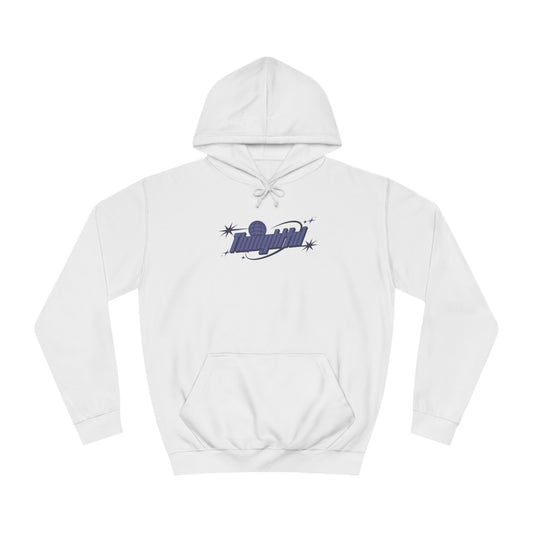 Purple Logo Thoughtful Hoodie