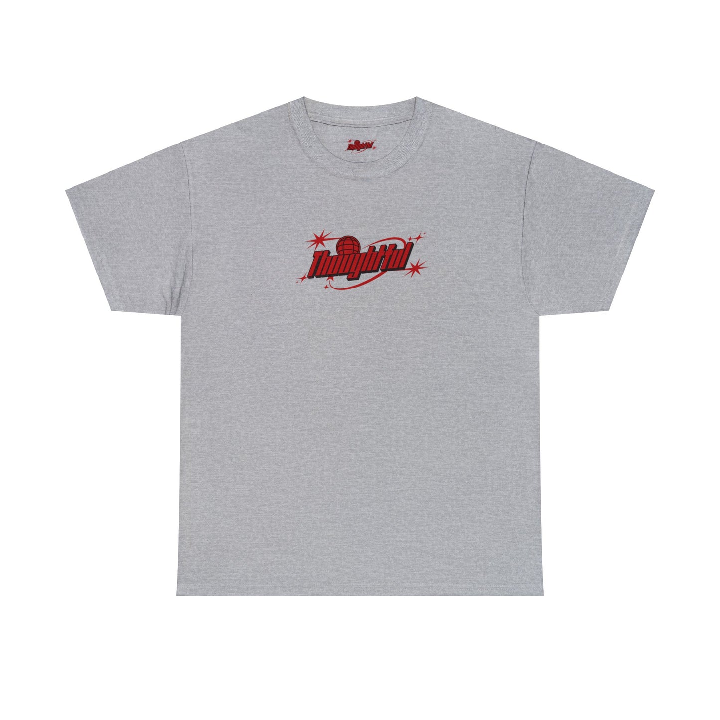 Red Logo Thoughtful T-Shirt