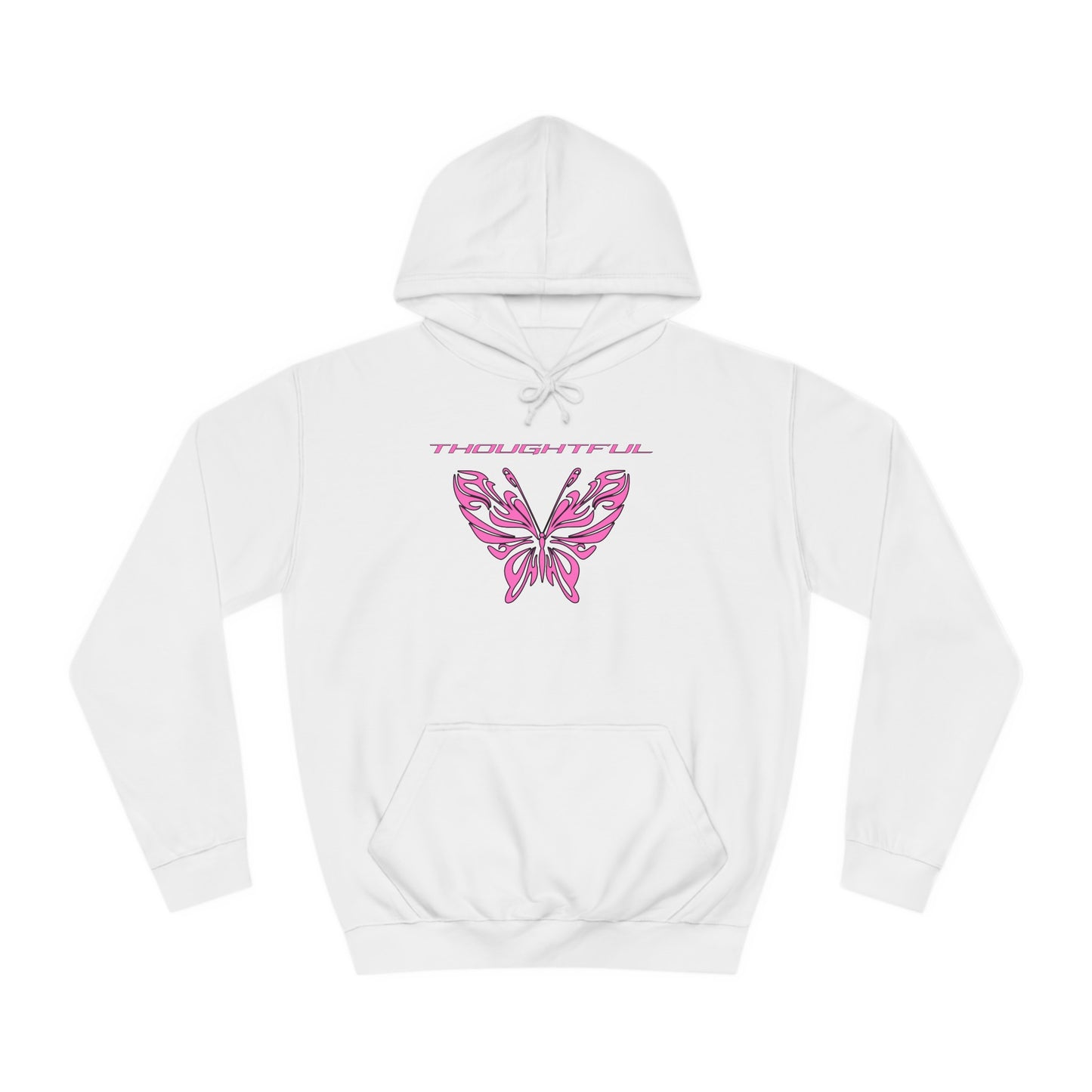 Pink Logo Butterfly Hoodie V2