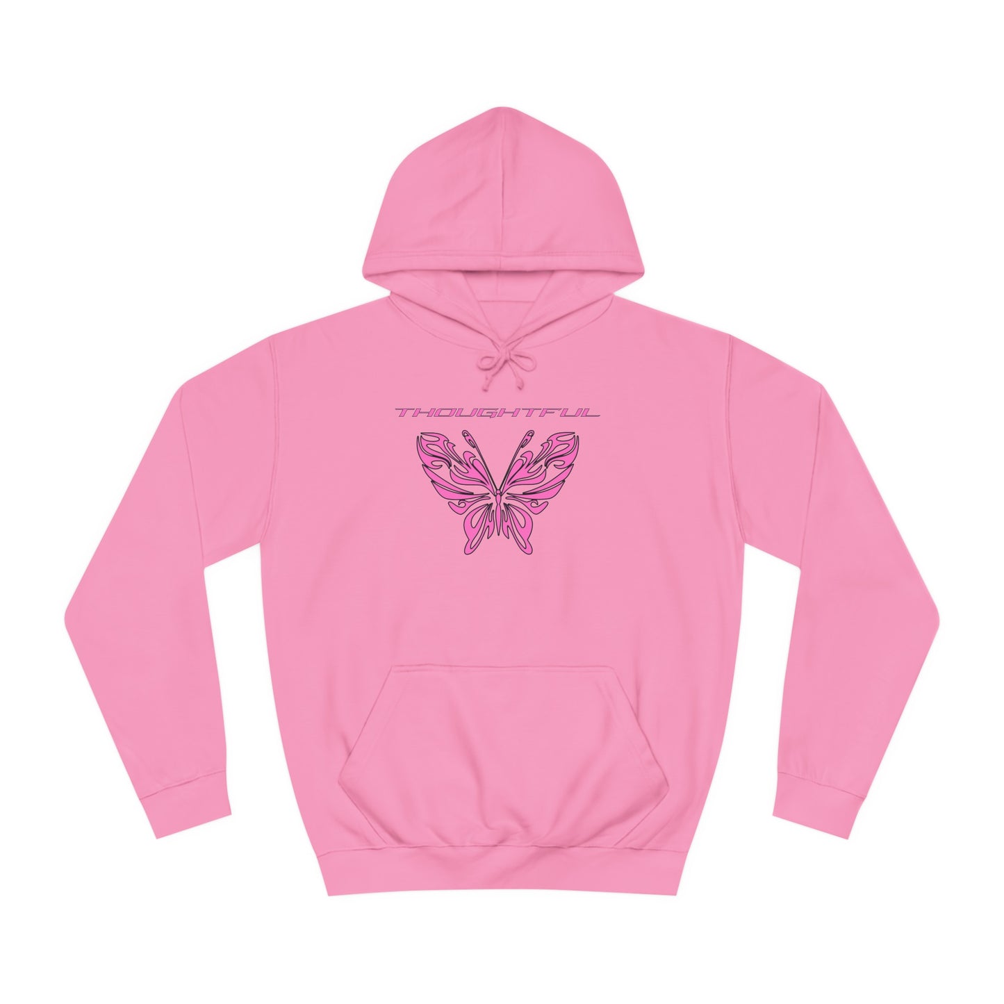 Pink Logo Butterfly Hoodie V2