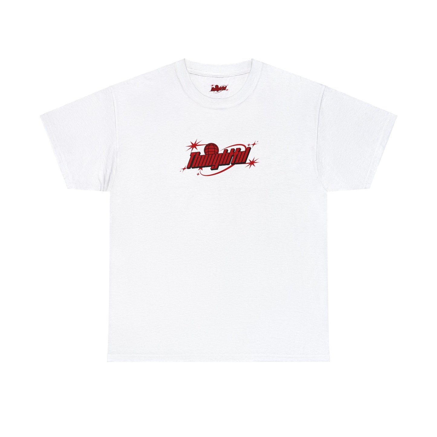 Red Logo Thoughtful T-Shirt