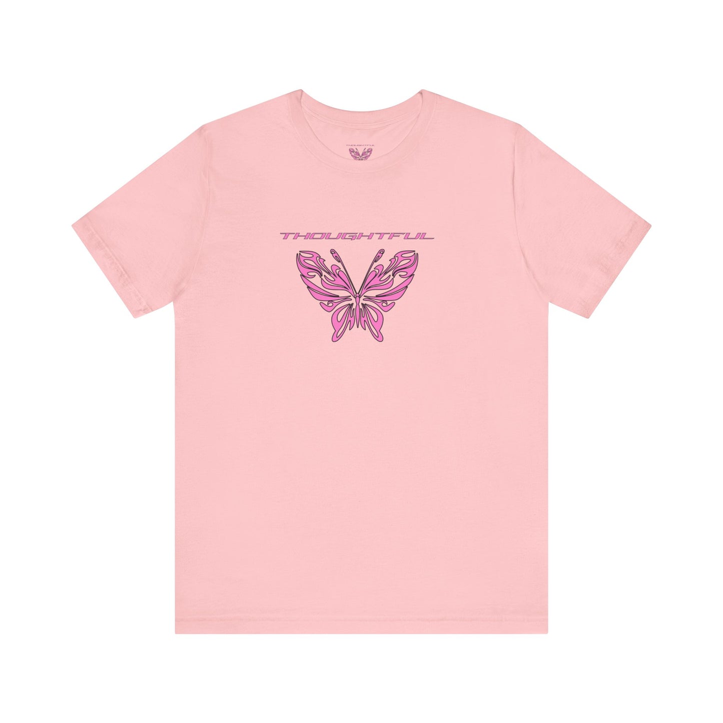 Blue Logo Butterfly T-Shirt V2