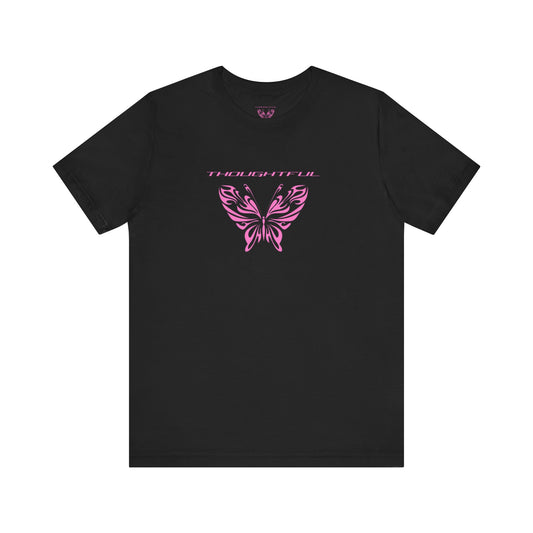 Blue Logo Butterfly T-Shirt V2