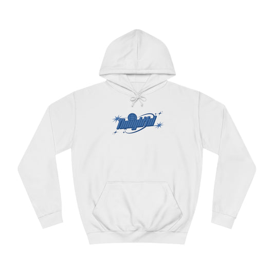 Sky Blue Logo Thoughtful Hoodie